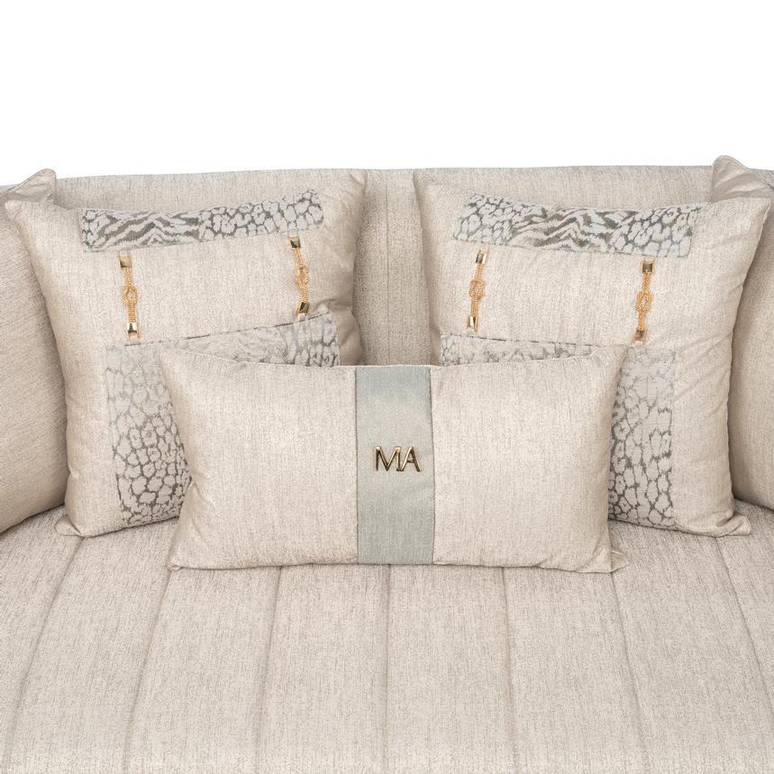 Lainey Cream Loveseat alternate image, 7 of 9 images.