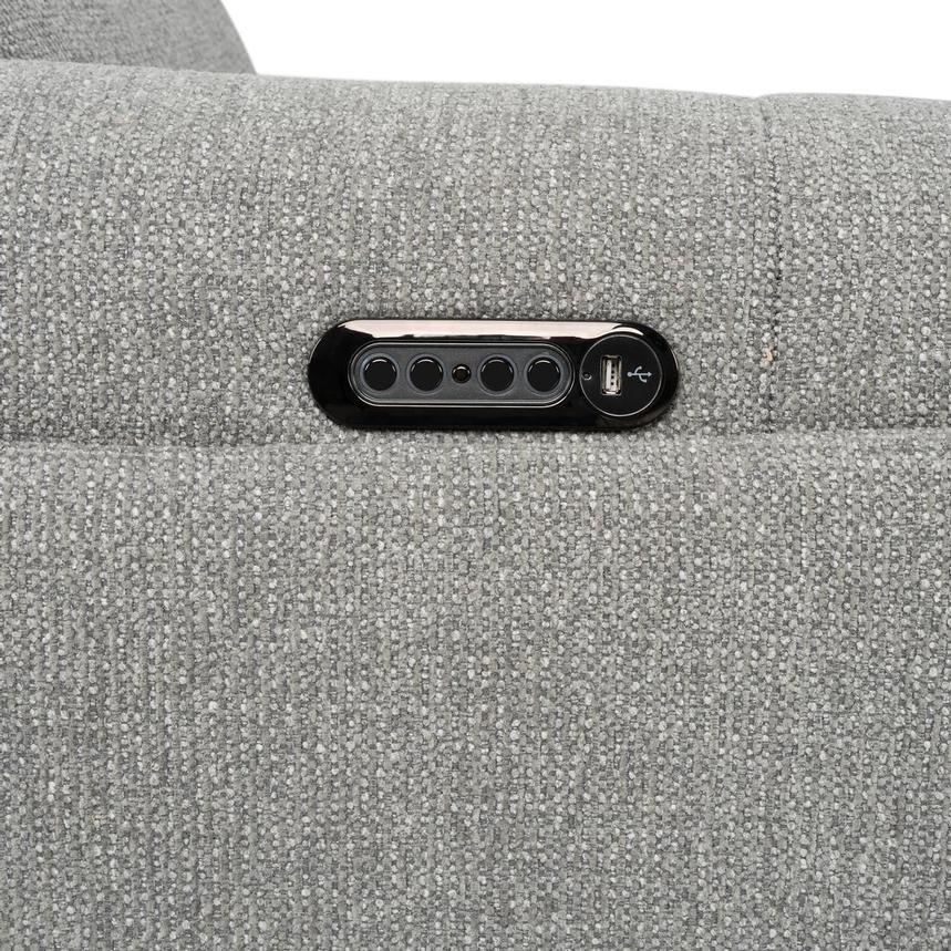 Luke Dark Gray Power Reclining Sectional with 6PCS/3PWR  alternate image, 11 of 12 images.