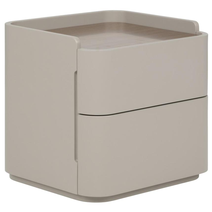 Ivana Gray/Brown Nightstand  alternate image, 3 of 8 images.