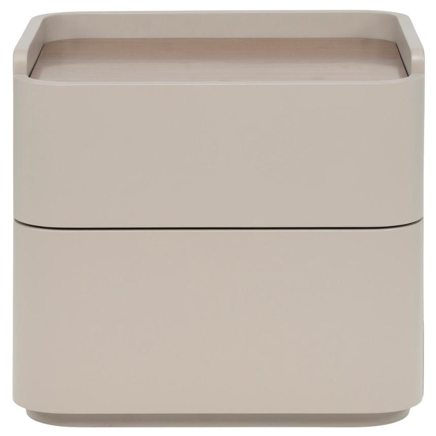 Ivana Gray/Brown Nightstand  main image, 1 of 8 images.