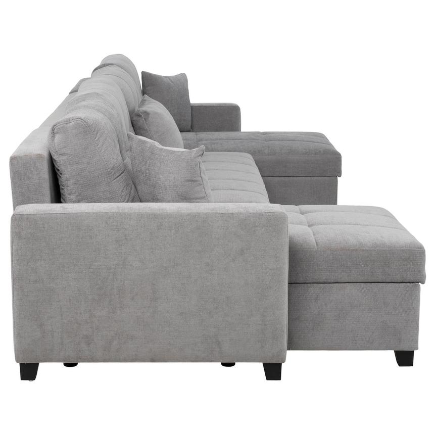 Divan Sectional Sofa w/Dual Chaise alternate image, 4 of 10 images.