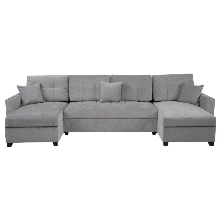 Divan Sectional Sofa w/Dual Chaise  main image, 1 of 10 images.