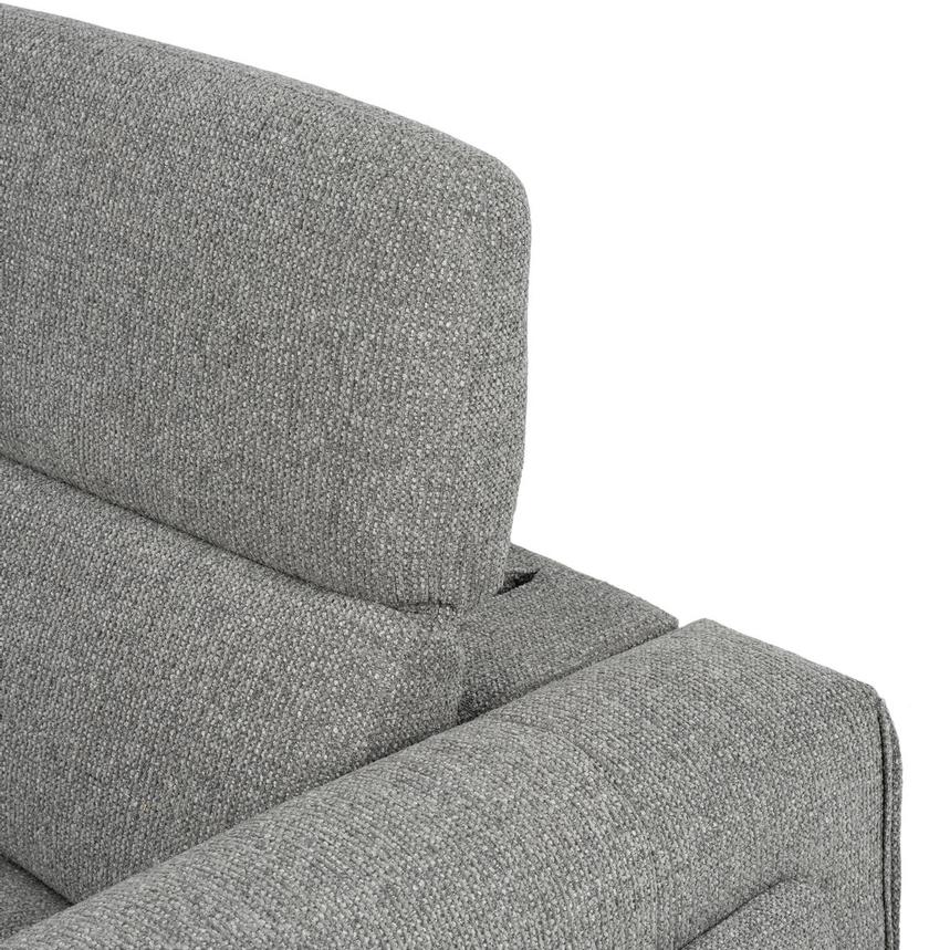 Luke Dark Gray Power Reclining Sectional with 4PCS/2PWR alternate image, 6 of 10 images.