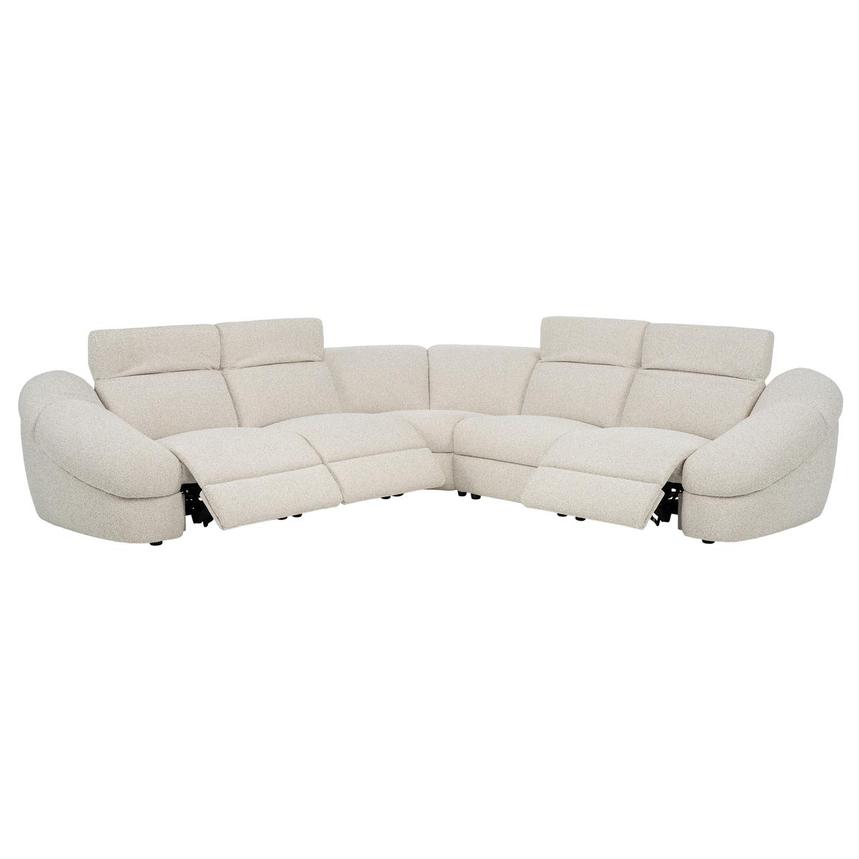 Max Power Reclining Sectional with 5PCS/3PWR  alternate image, 3 of 9 images.