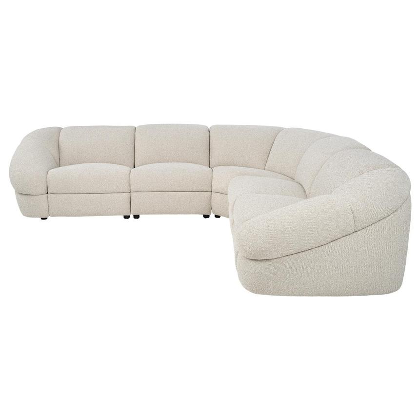 Massimo Power Reclining Sectional with 5PCS/3PWR alternate image, 6 of 10 images.