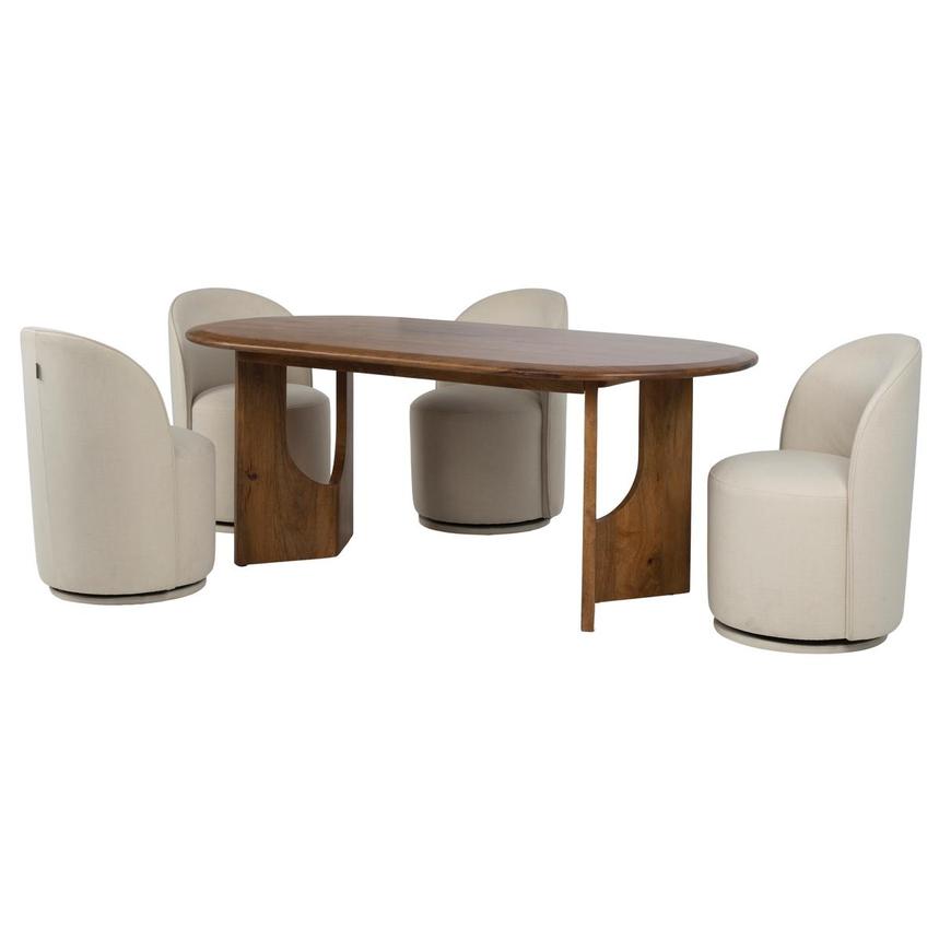 Turn 5-Piece Dining Set  main image, 1 of 4 images.