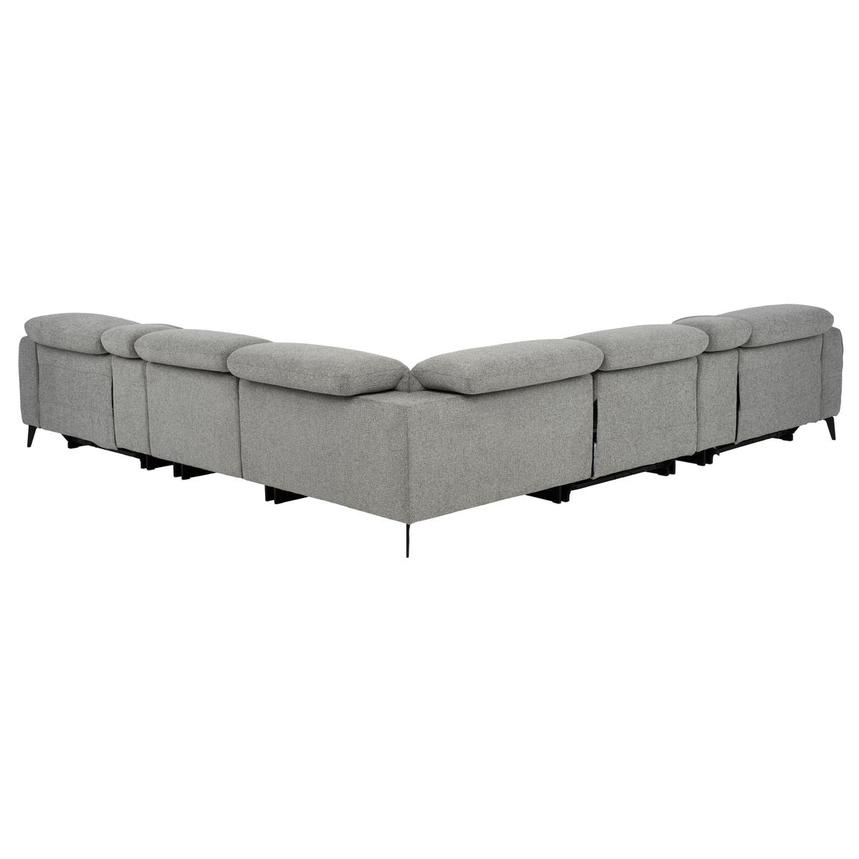 Luke Dark Gray Power Reclining Sectional with 7PCS/3PWR  alternate image, 3 of 11 images.