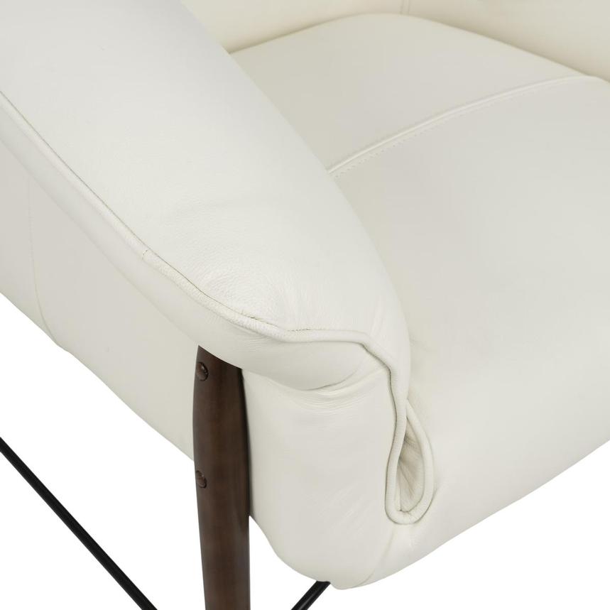 Jensen White Accent Chair  alternate image, 8 of 11 images.