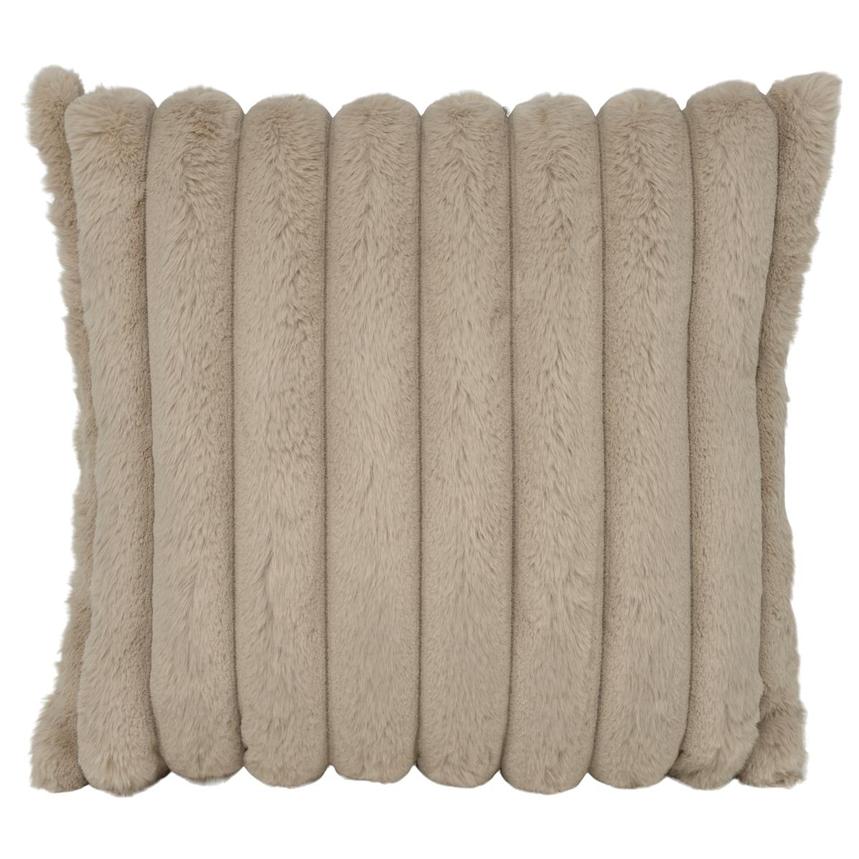 Welig Taupe Accent Pillow  main image, 1 of 3 images.