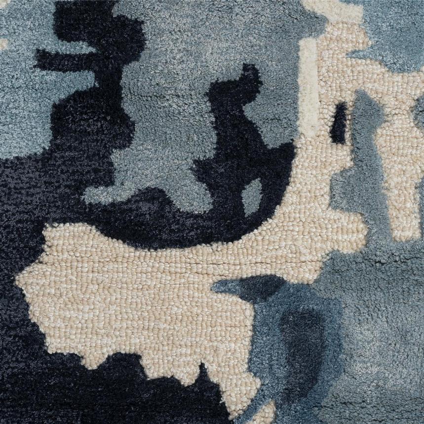 Bella Blue 5' x 8' Area Rug  alternate image, 4 of 4 images.