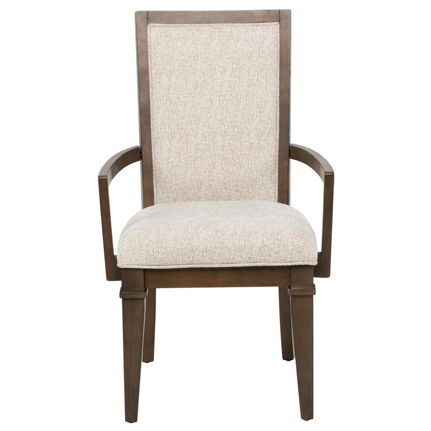 Marisol Brown Arm Chair  main image, 1 of 8 images.