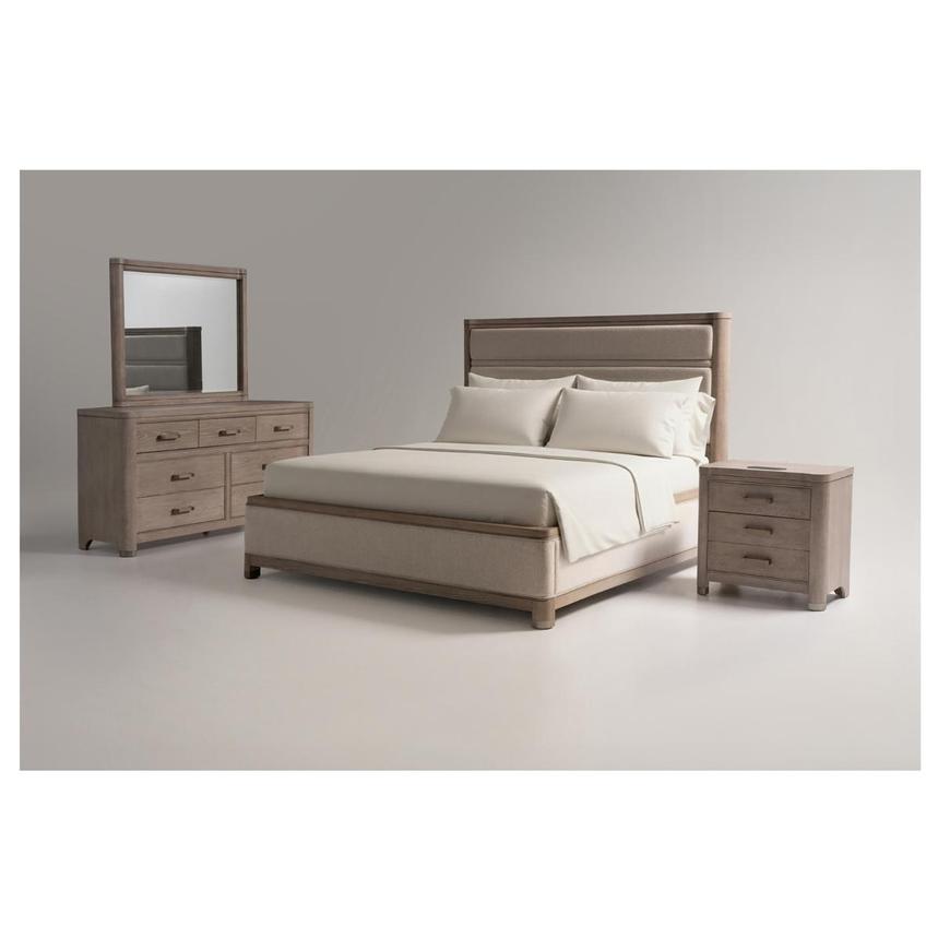 Luciano 4-Piece Queen Bedroom Set  alternate image, 3 of 7 images.