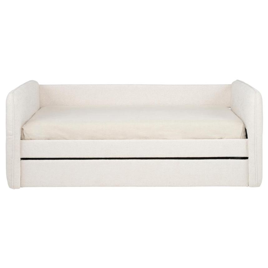 Jade Beige Twin Trundle Bed alternate image, 4 of 9 images.
