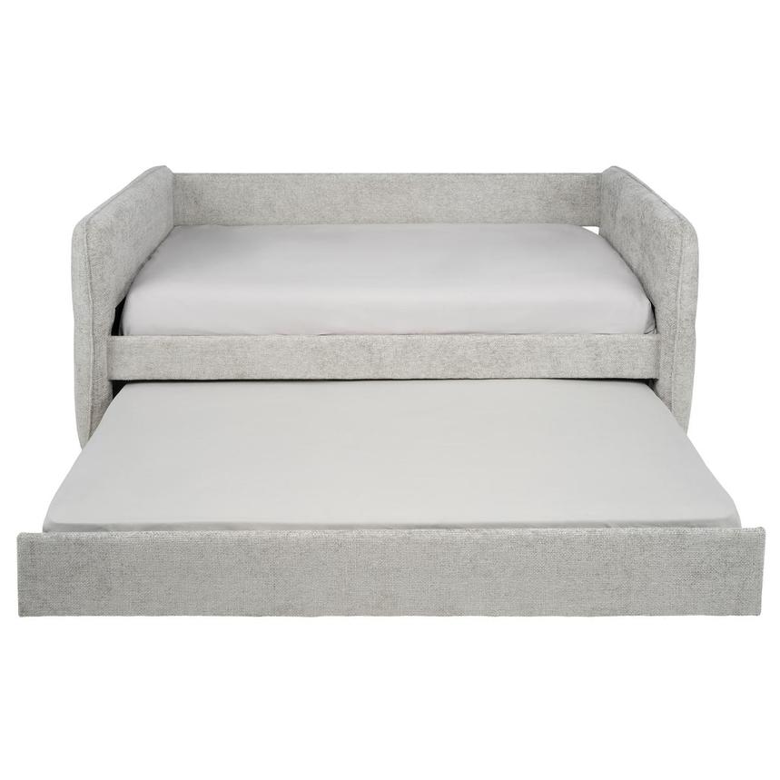 Jade Gray Twin Trundle Bed alternate image, 4 of 8 images.