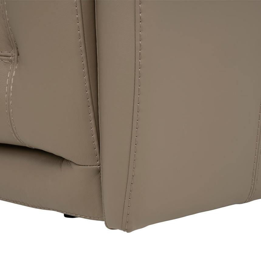 Graystone Dark Taupe Home Theater Leather Seating with 5PCS/2PWR  alternate image, 11 of 12 images.