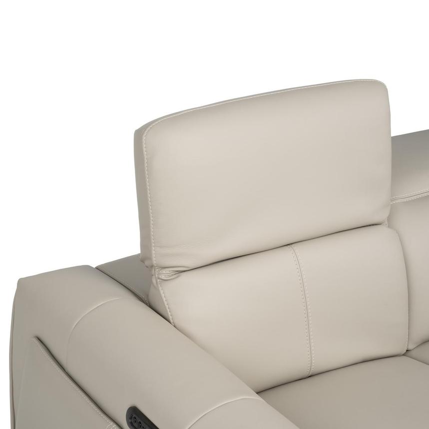 Luke 2.0 Taupe Leather Reclining Loveseat alternate image, 7 of 11 images.
