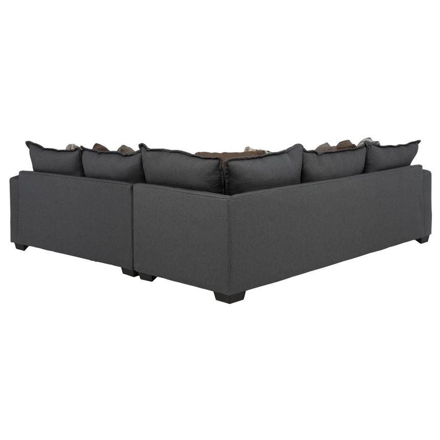 Pine Dark Gray Sectional Sofa alternate image, 4 of 7 images.