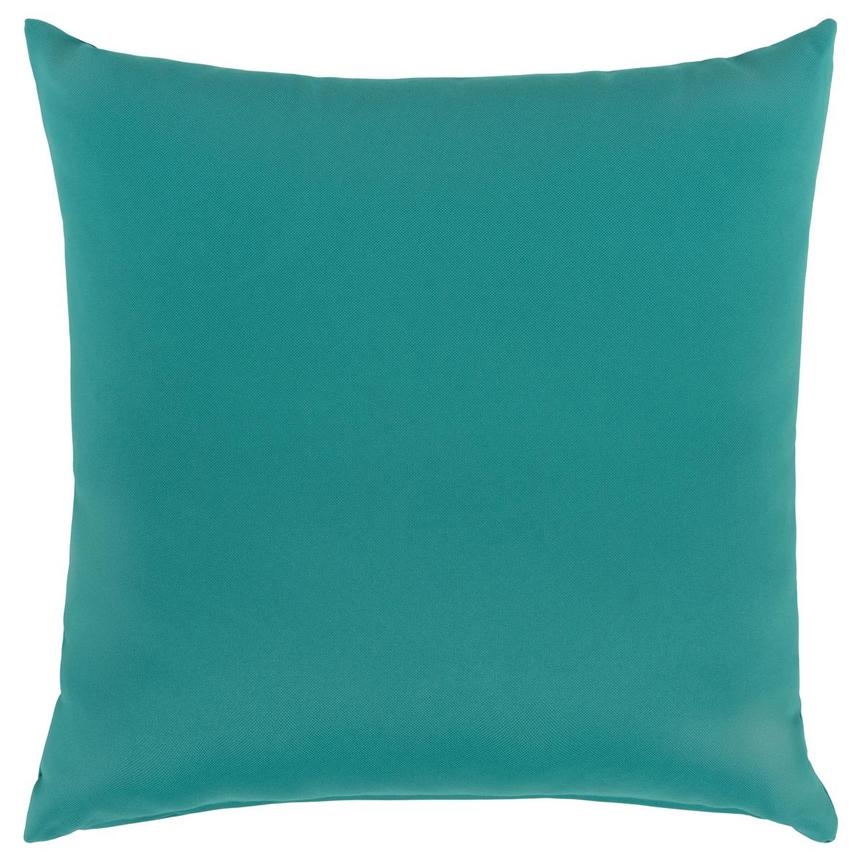 Aqua Outdoor Pillow  main image, 1 of 4 images.