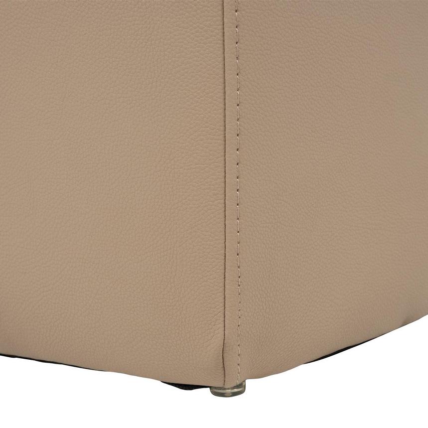 Lilly Taupe Arm Chair w/Casters  alternate image, 8 of 9 images.