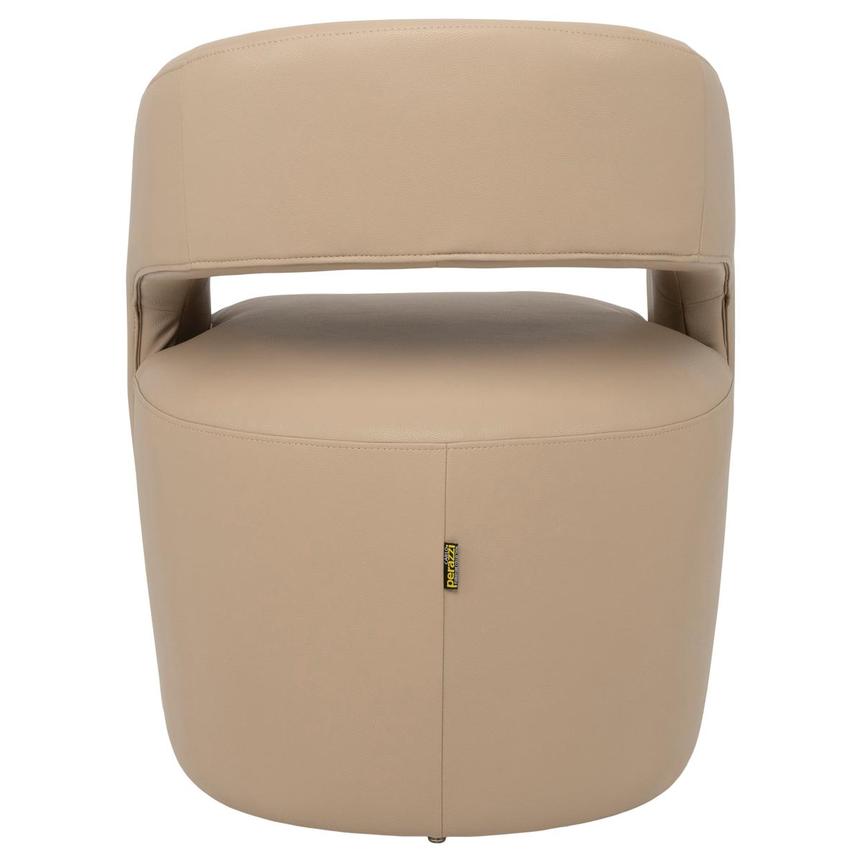 Lilly Taupe Arm Chair w/Casters alternate image, 4 of 9 images.
