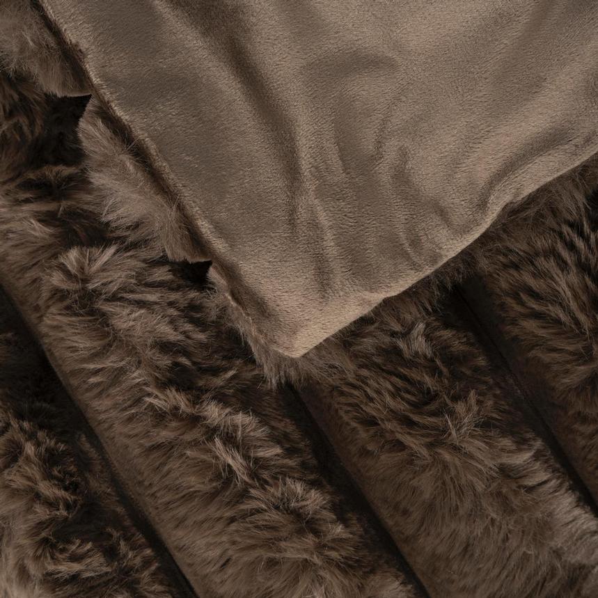 Welig Brown Throw  alternate image, 4 of 4 images.