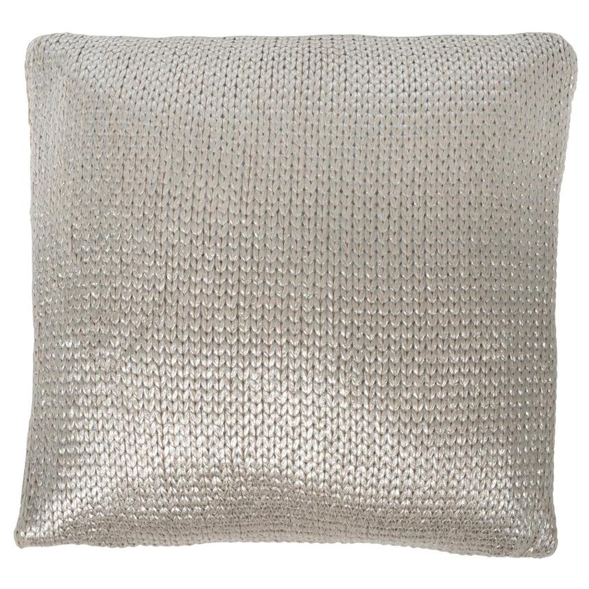 Kniky Silver Accent Pillow  main image, 1 of 4 images.