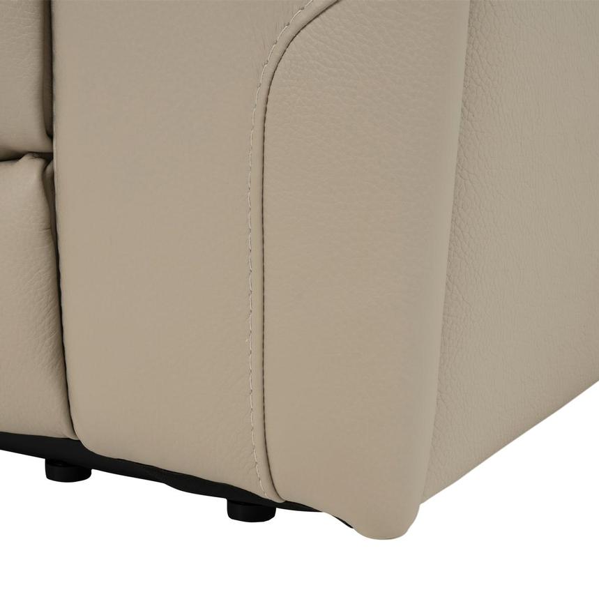 Odyssey Beige Leather Power Reclining Sectional with 4PCS/2PWR  alternate image, 8 of 9 images.