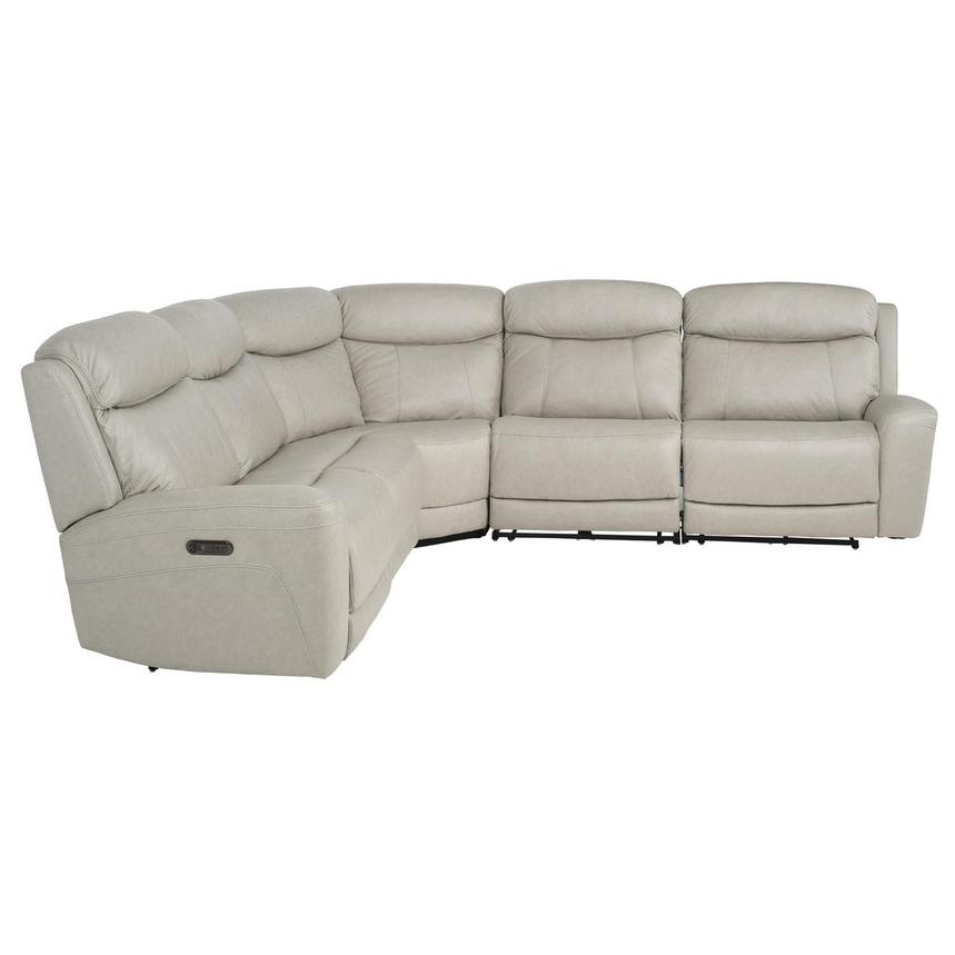 Shale Power Reclining Sectional with 5PCS/2PWR alternate image, 4 of 10 images.