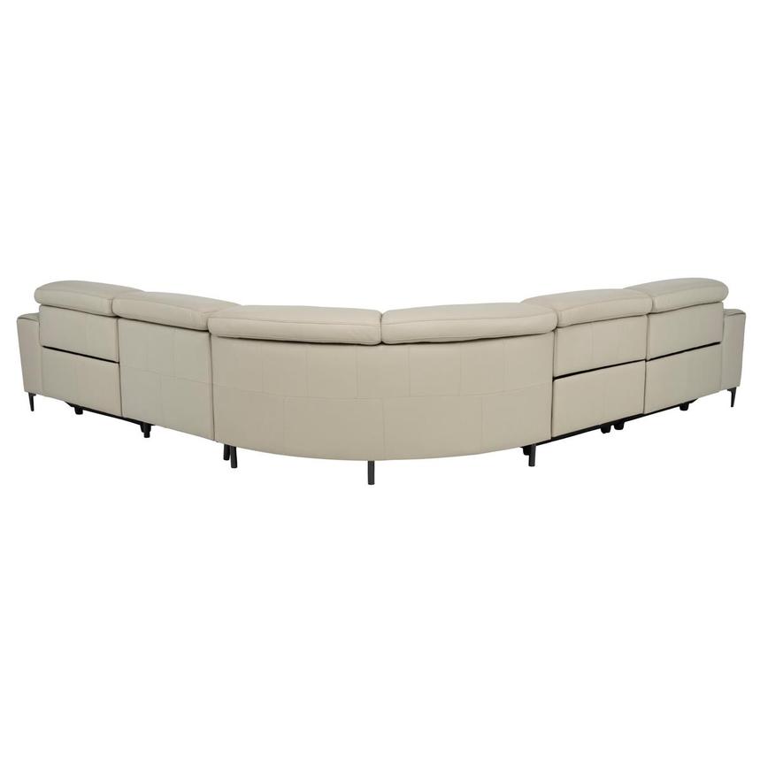 Altamura Leather Power Reclining Sectional with 5PCS/3PWR alternate image, 6 of 12 images.
