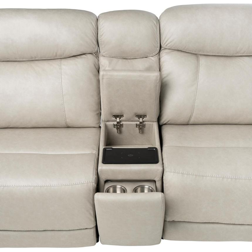 Shale Power Reclining Sectional with 6PCS/3PWR alternate image, 9 of 17 images.