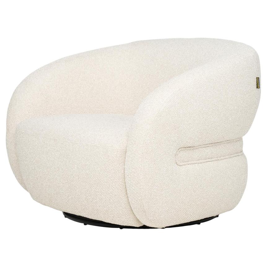 Zuri Cream Swivel Accent Chair