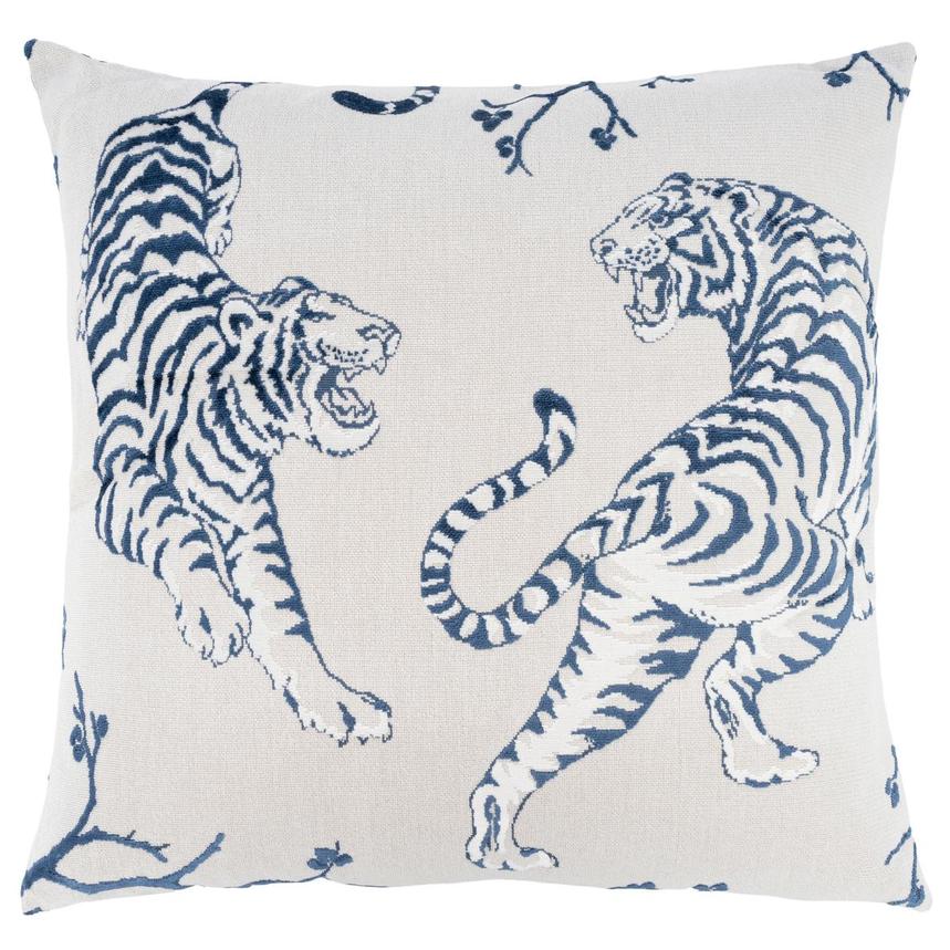 Kunta Blue Accent Pillow