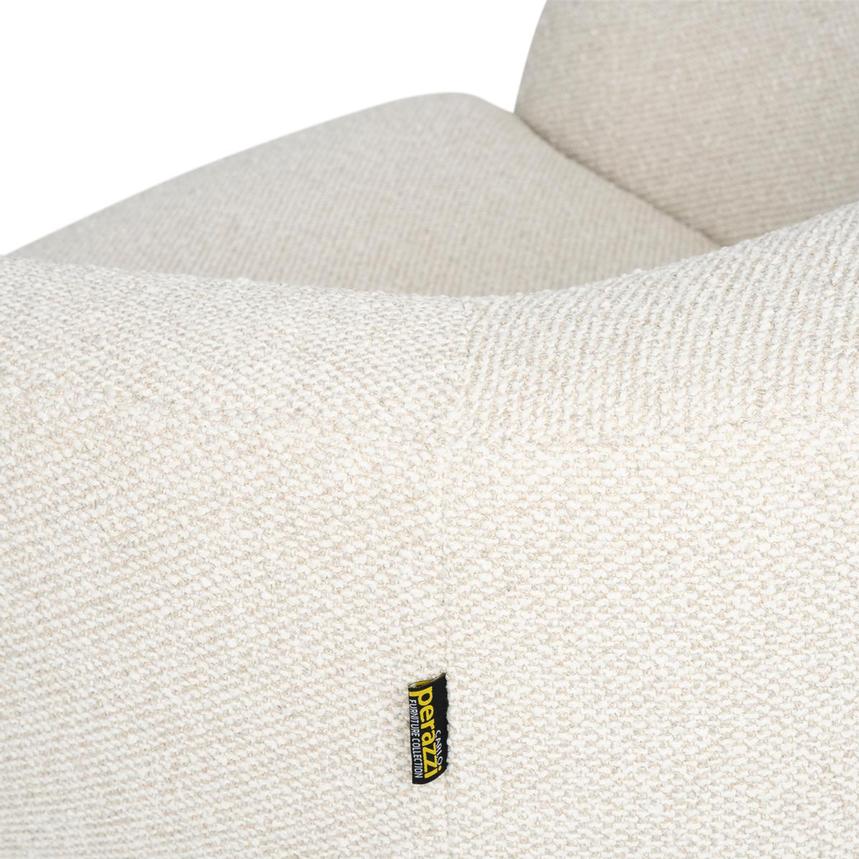 Zuri Cream Swivel Accent Chair alternate image, 7 of 10 images.