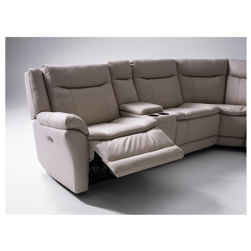 Benjamin Leather Sectional Sofa with 6PCS/2PWR  alternate image, 2 of 12 images.