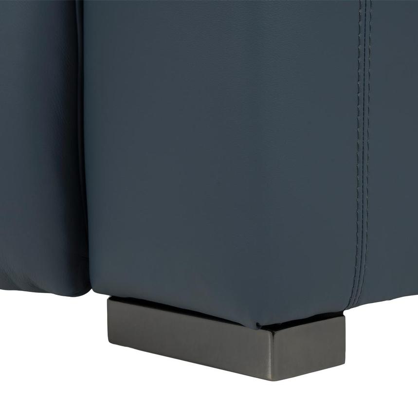 Cordova Blue Home Theater Leather Seating with 5PCS/3PWR  alternate image, 11 of 12 images.