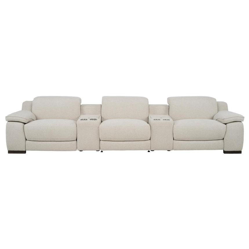 Gian Carlo Home Theater Seating with 5PCS/2PWR  main image, 1 of 12 images.