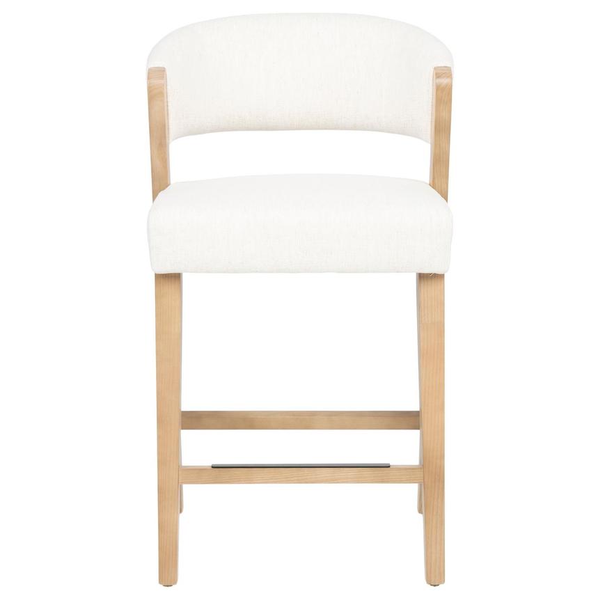 Kayla White Counter Stool  alternate image, 3 of 8 images.