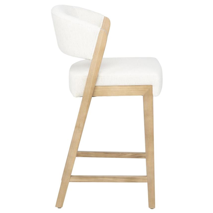 Kayla White Counter Stool alternate image, 4 of 8 images.