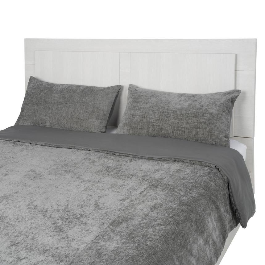 Nemin Grey King Comforter Set 3PC  main image, 1 of 5 images.