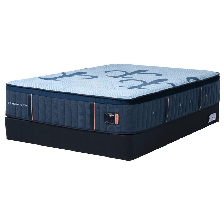 Lux Hybrid Elite Medium King Mattress w/Regular Foundation by Stearns & Foster