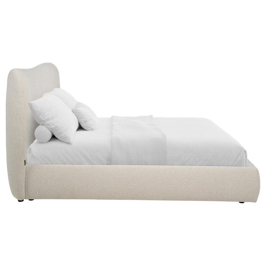 Arianna Cream King Platform Bed  alternate image, 3 of 8 images.