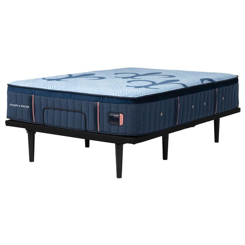 Lux Hybrid Elite Medium King Mattress w/Ease® Powered Base by Stearns & Foster