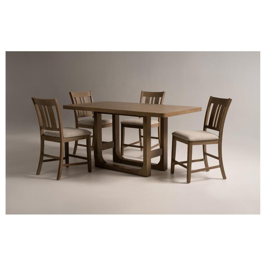 Lago 5-Piece Counter Dining Set alternate image, 2 of 4 images.