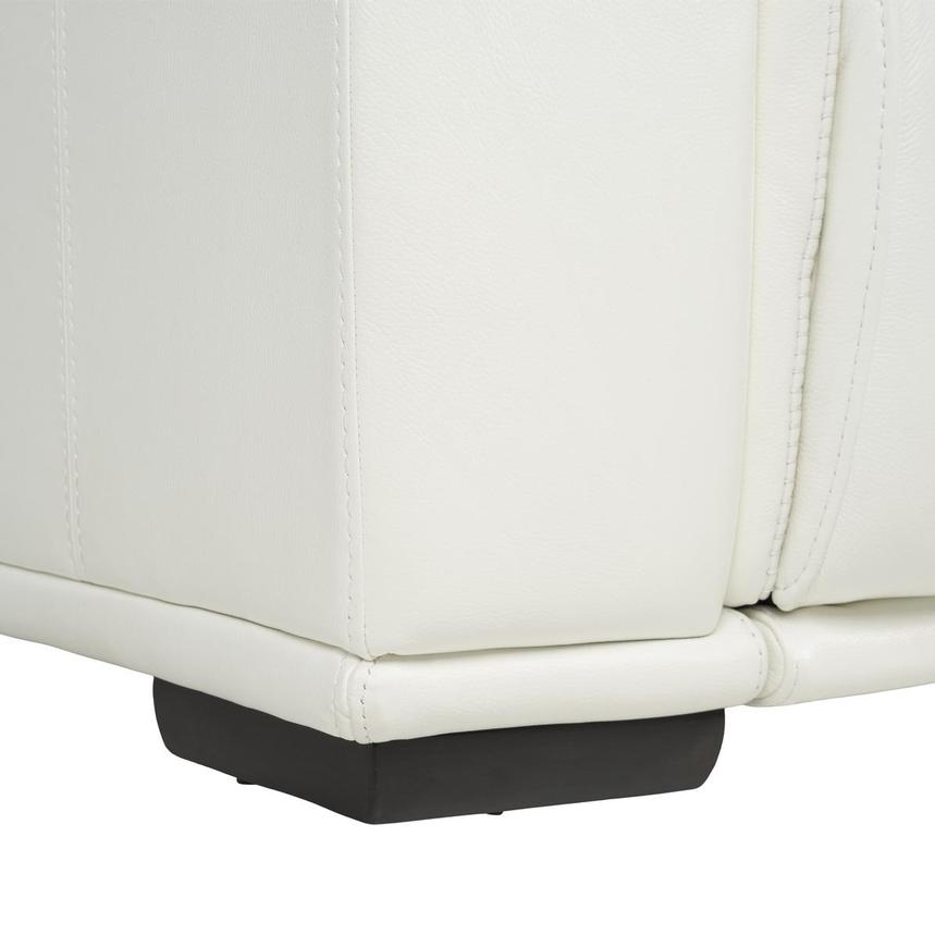 Davis 2.0 White Leather Power Reclining Sofa  alternate image, 11 of 11 images.
