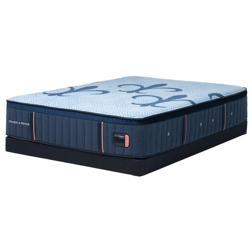 Lux Hybrid Elite Medium Twin XL Mattress w/Low Foundation by Stearns & Foster