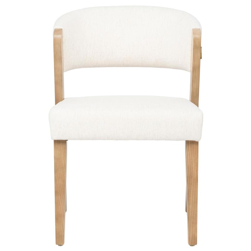 Kayla White Side Chair  alternate image, 3 of 9 images.