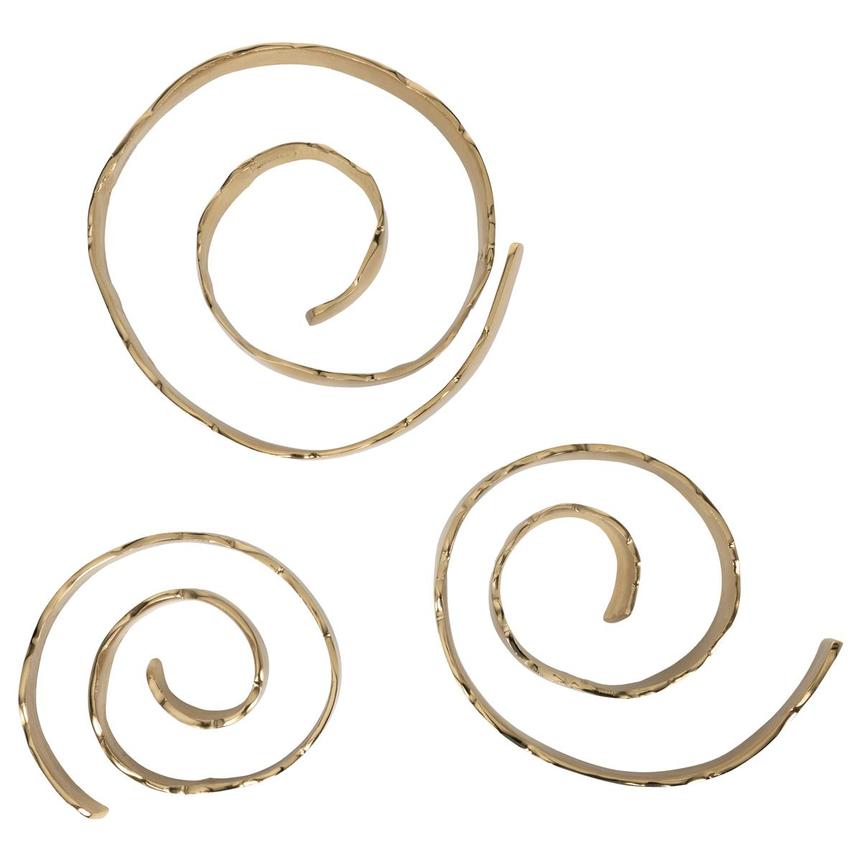 Spiral Trio Wall Art Set of 3 main image, 1 of 5 images.