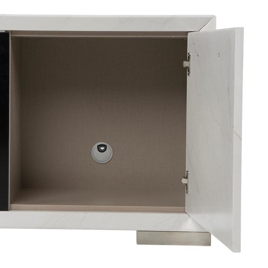 Kaia Gray Electric Fireplace w/Remote Control alternate image, 9 of 10 images.