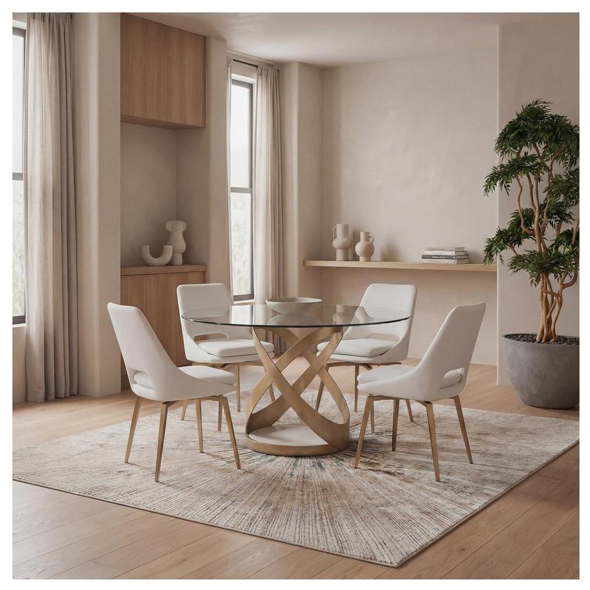 Terri/Chantelle 5-Piece Dining Set alternate image, 2 of 4 images.