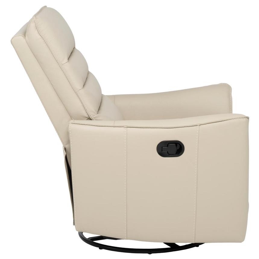 Campbell Cream Swivel Glider Recliner  alternate image, 6 of 13 images.